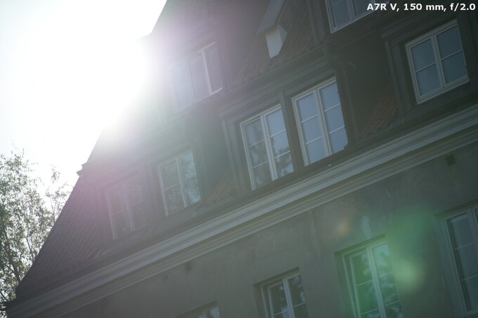 Sony FE 50-150 mm f/2 GM - Ghosting and flares