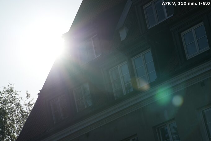 Sony FE 50-150 mm f/2 GM - Ghosting and flares