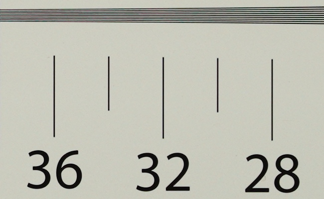 Sony FE 50-150 mm f/2 GM - Image resolution