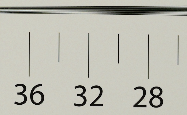 Sony FE 50-150 mm f/2 GM - Image resolution