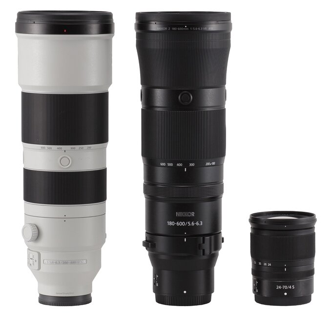 Nikon Nikkor Z 180-600 mm f/5.6-6.3 VR - Build quality and image stabilization Nikon Nikkor Z 180-600 mm f/5.6-6.3 VR - Build quality and image stabilization