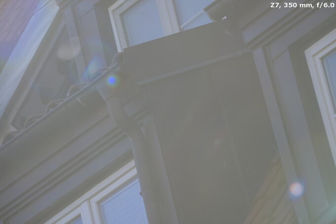 Nikon Nikkor Z 180-600 mm f/5.6-6.3 VR - Ghosting and flares