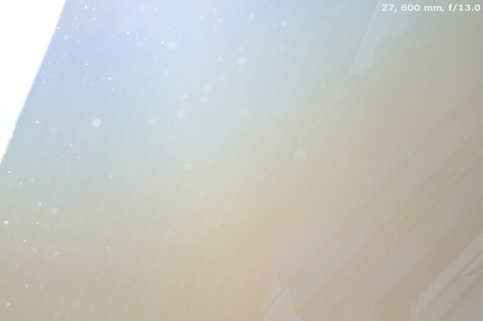 Nikon Nikkor Z 180-600 mm f/5.6-6.3 VR - Ghosting and flares