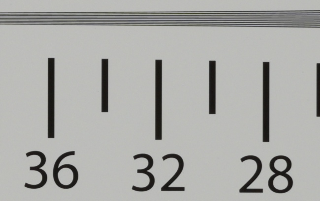 Nikon Nikkor Z 180-600 mm f/5.6-6.3 VR - Image resolution