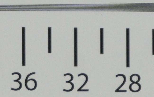 Nikon Nikkor Z 180-600 mm f/5.6-6.3 VR - Image resolution