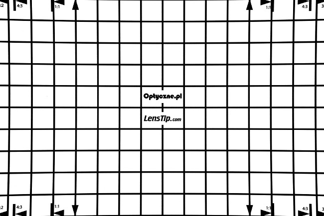 Sony FE 400-800 mm f/6.3-8 G OSS - Distortion and field of view
