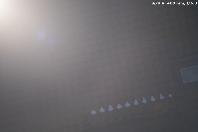 Sony FE 400-800 mm f/6.3-8 G OSS - Ghosting and flares