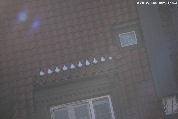 Sony FE 400-800 mm f/6.3-8 G OSS - Ghosting and flares