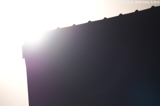 Sony FE 400-800 mm f/6.3-8 G OSS - Ghosting and flares