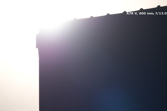 Sony FE 400-800 mm f/6.3-8 G OSS - Ghosting and flares