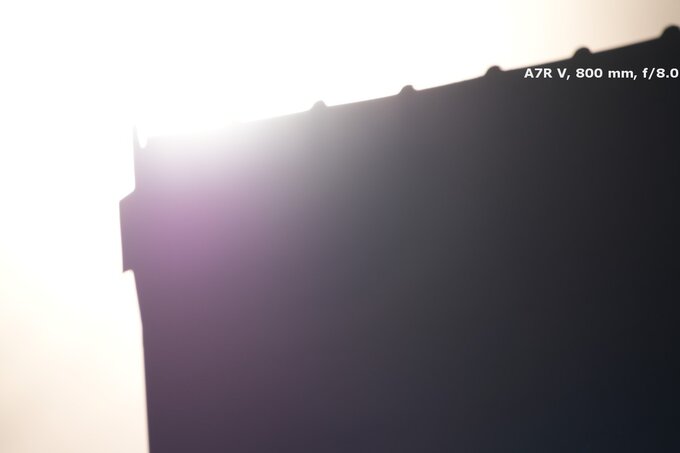 Sony FE 400-800 mm f/6.3-8 G OSS - Ghosting and flares