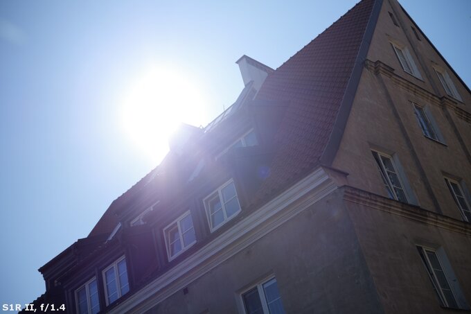 Panasonic Lumix S Pro 50 mm f/1.4 - Ghosting and flares