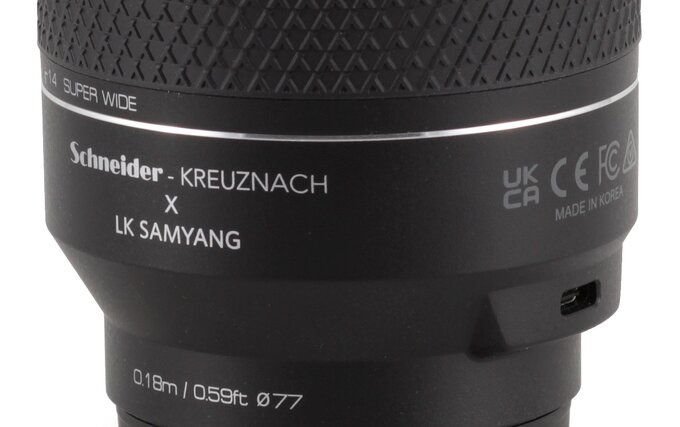 Samyang AF 14-24 mm f/2.8 FE - Build quality