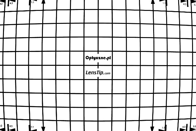 Samyang AF 14-24 mm f/2.8 FE - Distortion and field of view