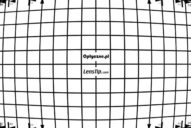 Samyang AF 14-24 mm f/2.8 FE - Distortion and field of view