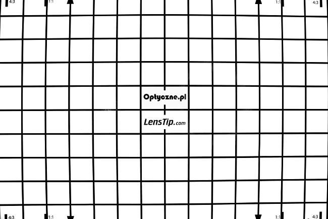 Samyang AF 14-24 mm f/2.8 FE - Distortion and field of view