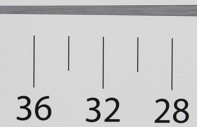 Samyang AF 14-24 mm f/2.8 FE - Image resolution