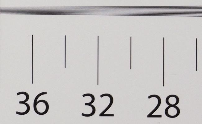 Samyang AF 14-24 mm f/2.8 FE - Image resolution