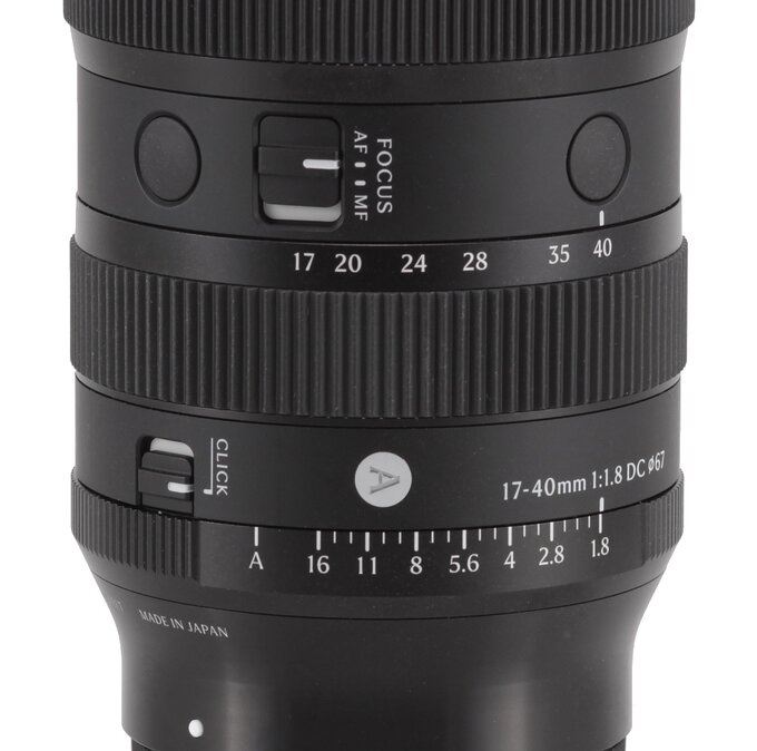 Sigma A 17-40 mm f/1.8 DC - Build quality