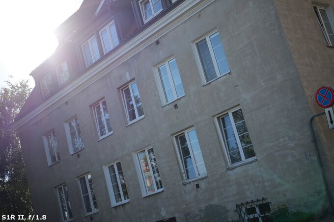 Panasonic Lumix S 50 mm f/1.8 - Ghosting and flares