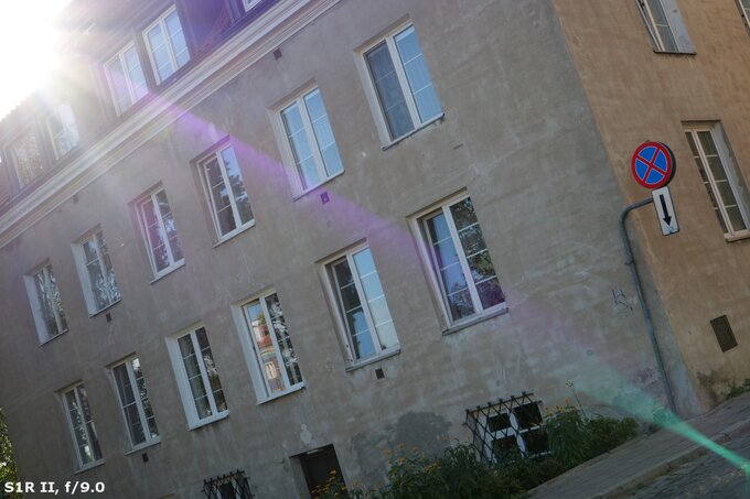 Panasonic Lumix S 50 mm f/1.8 - Ghosting and flares