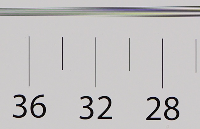 Panasonic Lumix S 85 mm f/1.8 - Image resolution