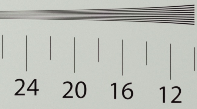 Viltrox AF 35 mm f/1.7 Air - Image resolution