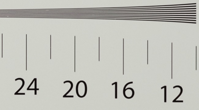 Viltrox AF 35 mm f/1.7 Air - Image resolution