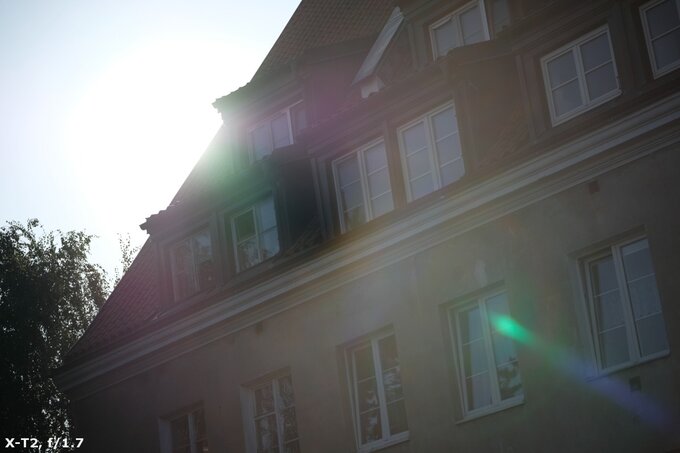 Viltrox AF 56 mm f/1.7 Air - Ghosting and flares