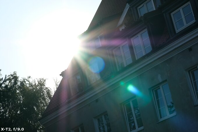 Viltrox AF 56 mm f/1.7 Air - Ghosting and flares