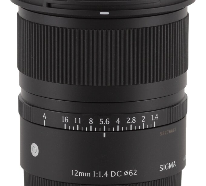Sigma C 12 mm f/1.4 DC - Build quality