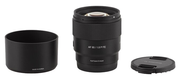 Samyang AF 85 mm f/1.8 P FE - Build quality