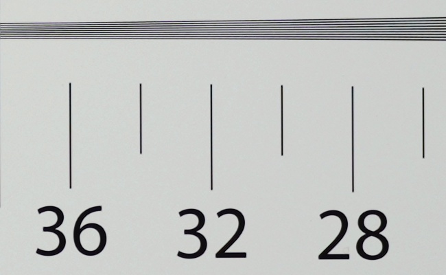 Samyang AF 85 mm f/1.8 P FE - Image resolution