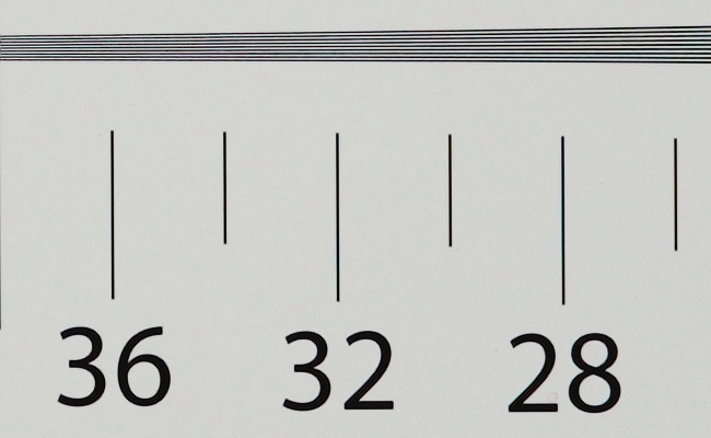 Samyang AF 85 mm f/1.8 P FE - Image resolution