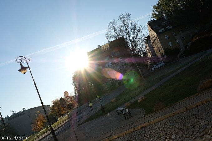 Fujifilm Fujinon XF 23 mm f/2.8 R WR - Ghosting and flares