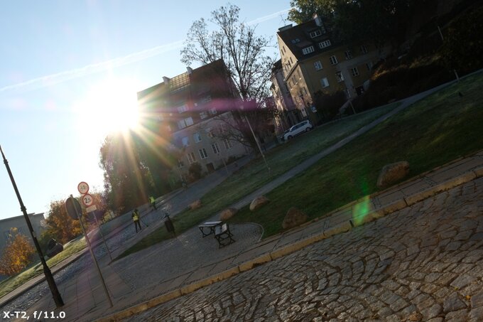 Fujifilm Fujinon XF 23 mm f/2.8 R WR - Ghosting and flares