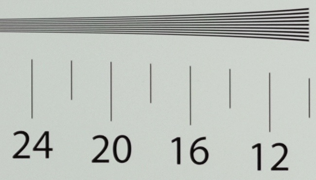 Fujifilm Fujinon XF 23 mm f/2.8 R WR - Image resolution Fujifilm Fujinon XF 23 mm f/2.8 R WR - Image resolution