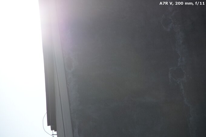 Sigma C 20-200 mm f/3.5-6.3 DG - Ghosting and flares