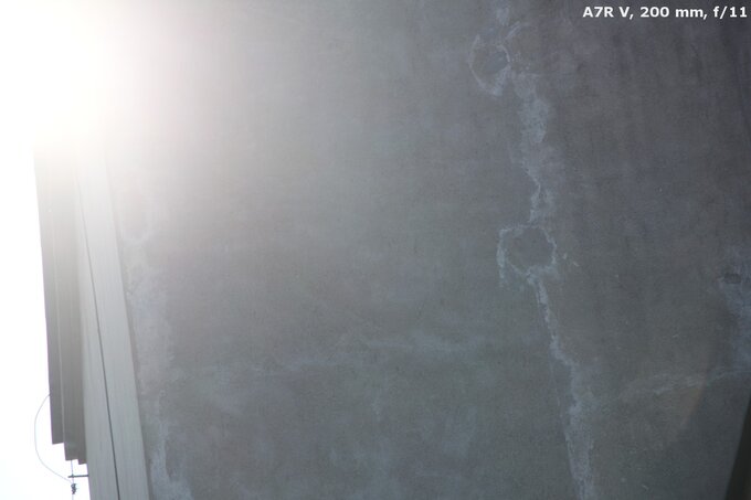 Sigma C 20-200 mm f/3.5-6.3 DG - Ghosting and flares