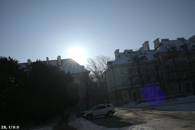 Nikon Nikkor Z 35 mm f/1.2 S - Ghosting and flares