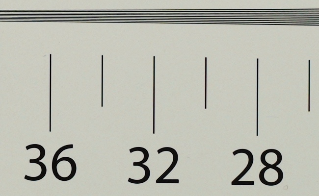 Voigtlander Apo Lanthar 28 mm f/2 Aspherical - Image resolution