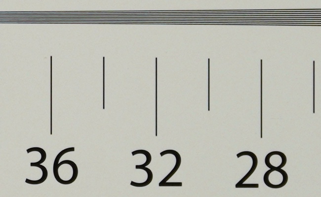 Sigma A 35 mm f/1.2 DG II - Image resolution