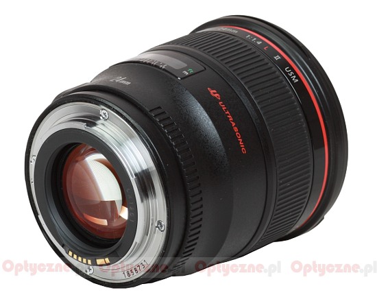 Canon EF 24 mm f/1.4L II USM - Build quality
