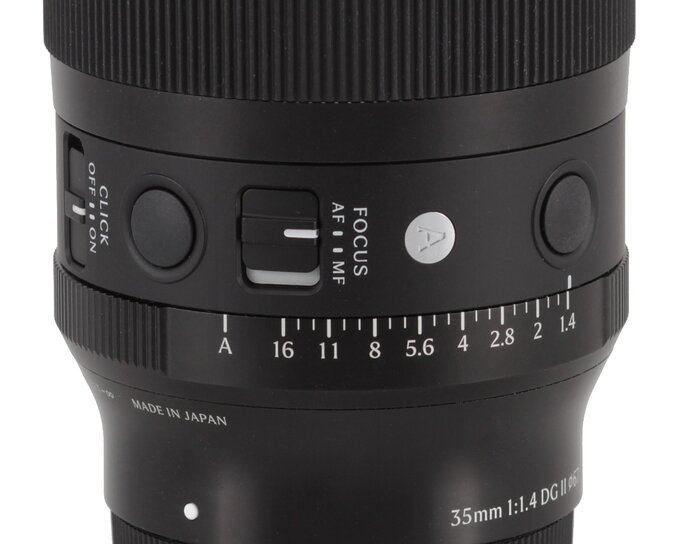 Sigma A 35 mm f/1.4 DG II - Build quality