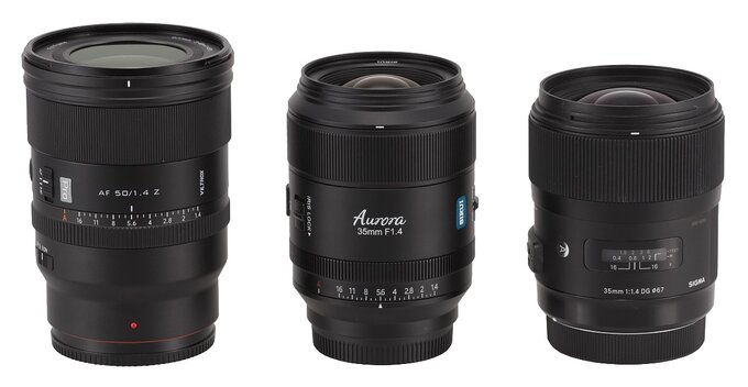 Sirui Aurora 35 mm f/1.4 - Build quality