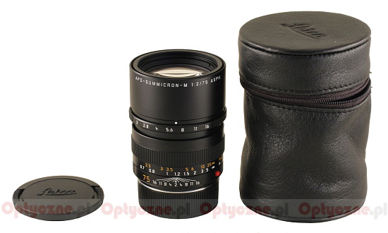 Leica Apo-Summicron-M 75 mm f/2.0  Asph - Build quality