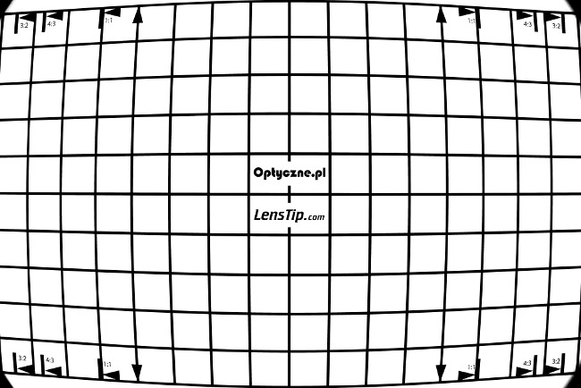 Samyang AF 24-60 mm f/2.8 FE - Distortion and field of view