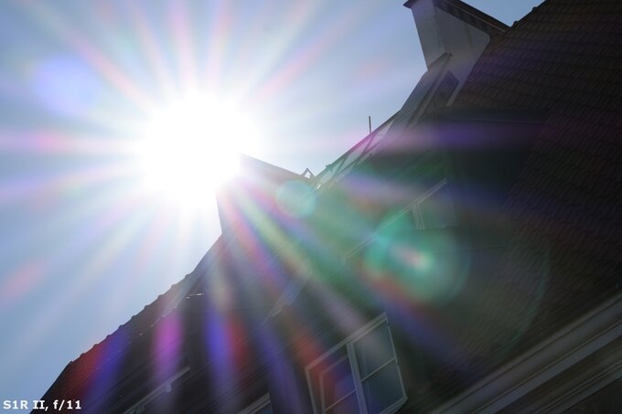 Panasonic Lumix S 100 mm f/2.8 Macro - Ghosting and flares
