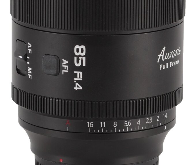 Sirui Aurora 85 mm f/1.4 - Build quality