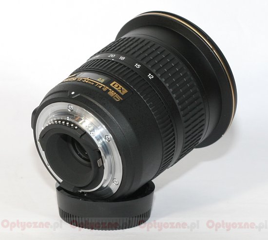 Nikon Nikkor AF-S DX 12-24 mm f/4G IF-ED - Build quality